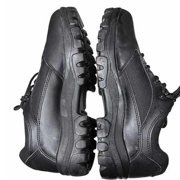 Die Hard Oxford Work Shoe 10.5 Black Leather Waterproof Slip Resistant Steel Toe main image 5